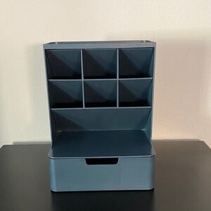 Litem Blue Desk Organizer